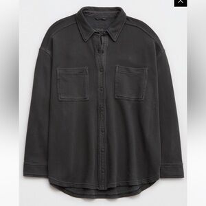 Aerie Lumber Jane Fleece Shirt